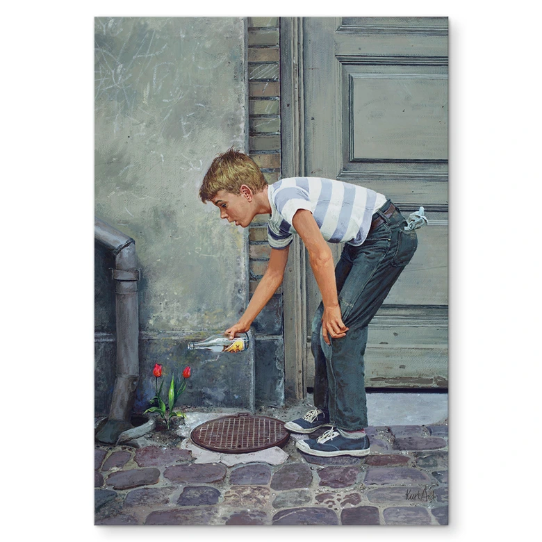 Wandbild Kurt Ard - Großstadt-Mirakel (1960) - Alu-Dibond 