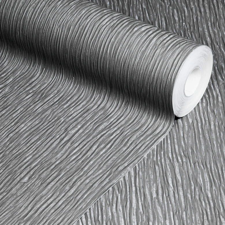Anaglypta® Vynaglypta Black Shadow vinyl wallpaper  