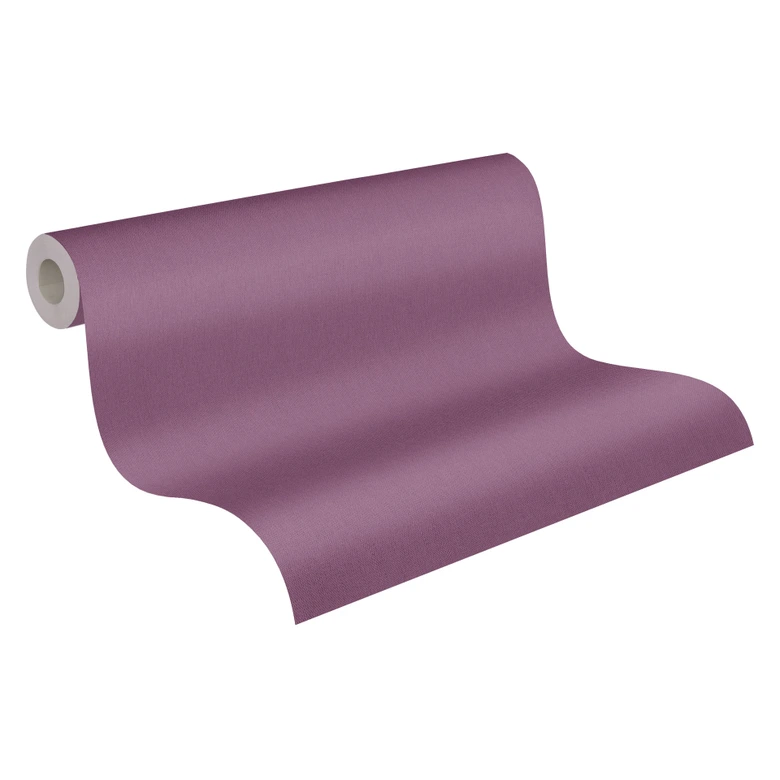 Architects Paper Vliestapete Floral Impression Unitapete einfarbig lila 