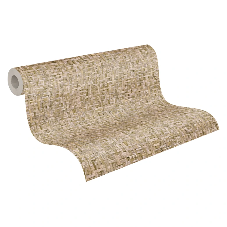 Architects Paper Vliestapete Jungle Chic Tapete in Holzoptik braun, beige 