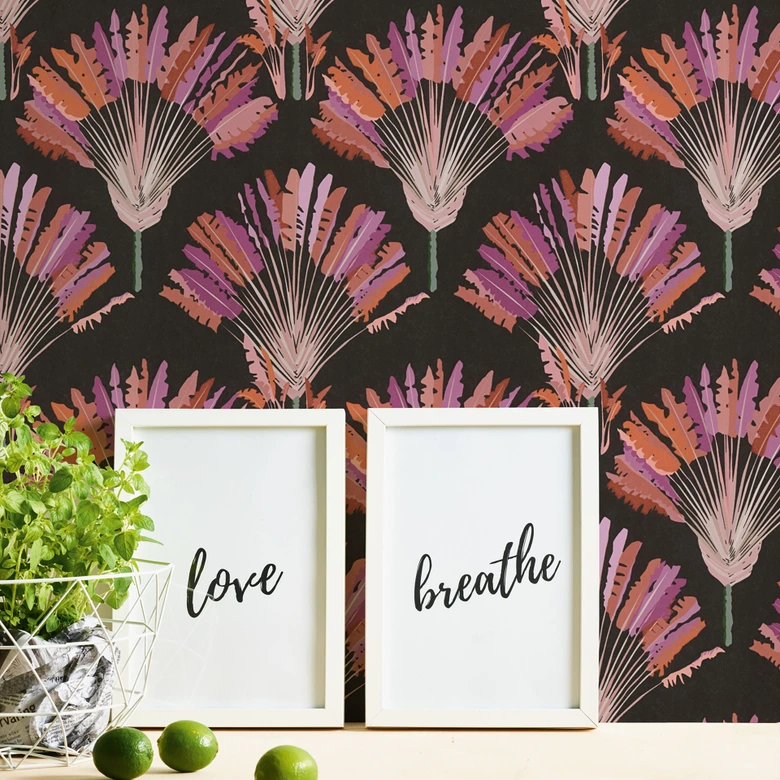 Architects Paper Jungle Chic - Papier peints jungle, noir 