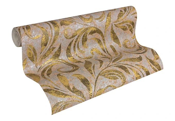 Architects Paper Nobile Papier peint, Or, Marron, Noir 