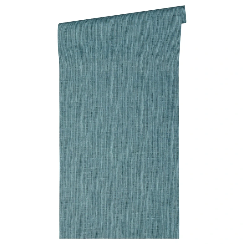 Architects Paper Vliestapete Absolutely Chic Unitapete einfarbig blau, metallic 