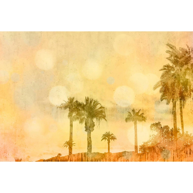 Livingwalls Fotobehang ARTist Palm Oasis 