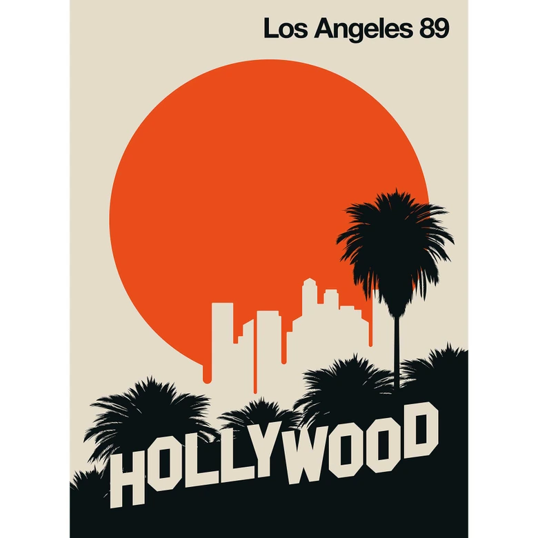 Livingwalls Fotobehang ARTist Los Angeles 89 