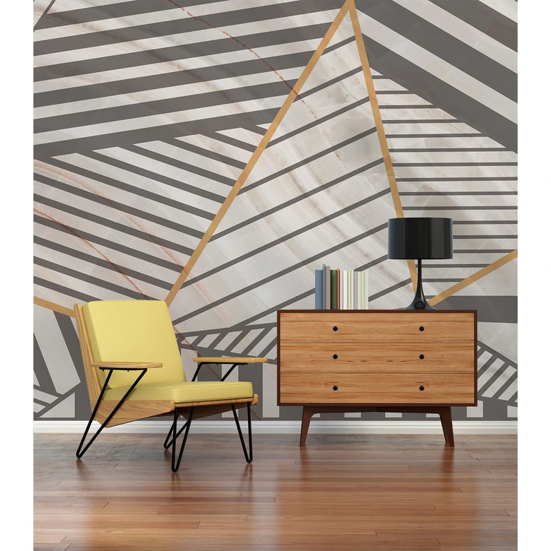 Fototapete Atelier 47 Stripes Marble in 3D Optik - Architects Paper  