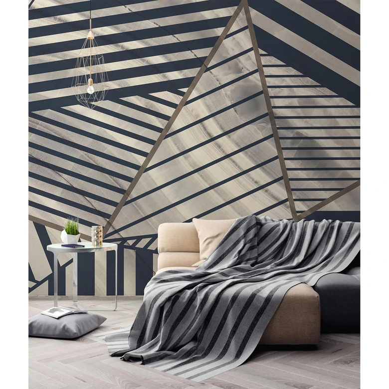 Fototapete Atelier 47 Stripes Marble in 3D Optik - Architects Paper  