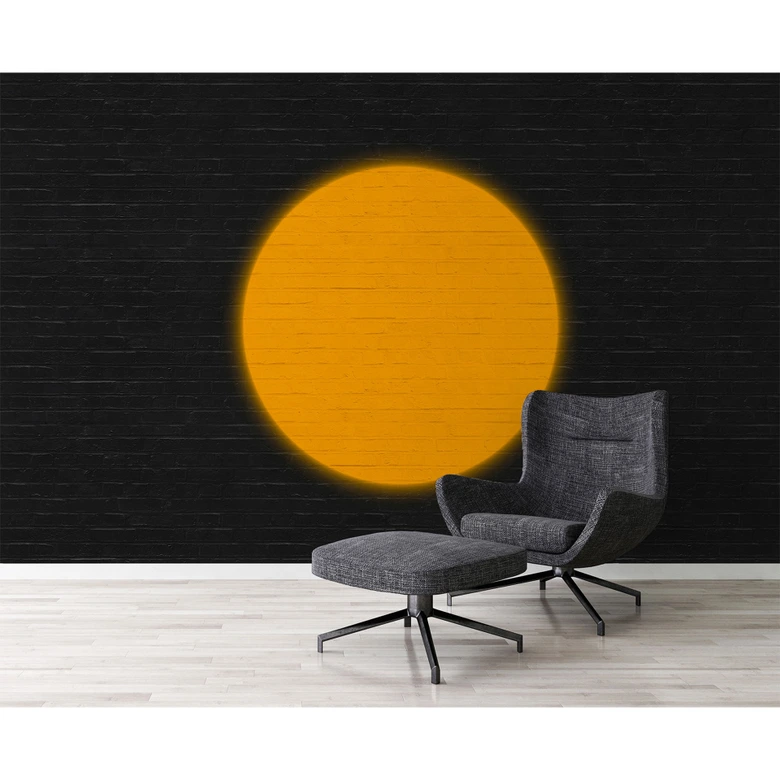 Architects Paper Papier peint photo Atelier 47 Duo Colour jaune, noir 