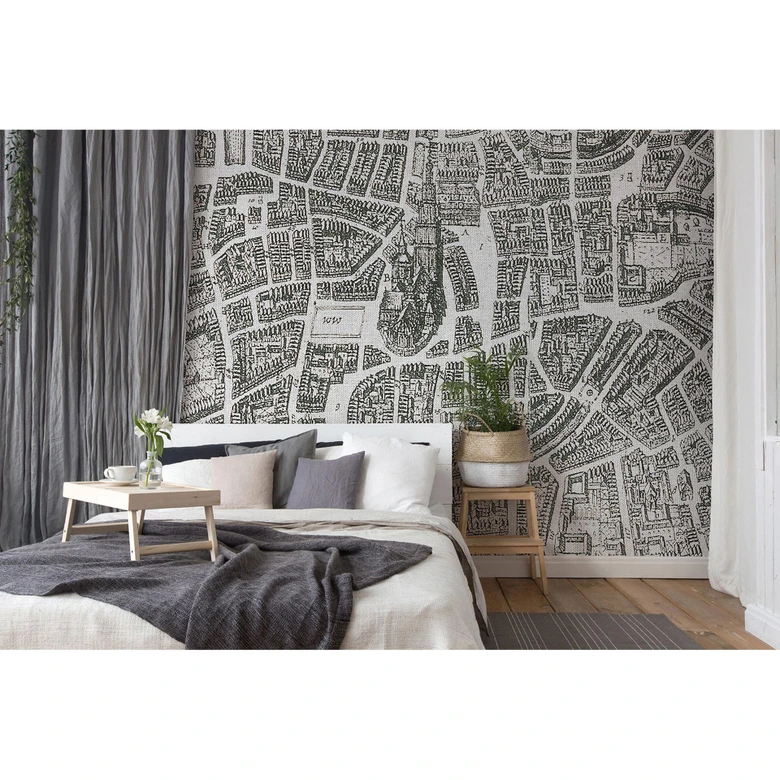 Architects Paper Papier peint photo Atelier 47 Ancient City blanc,gris 