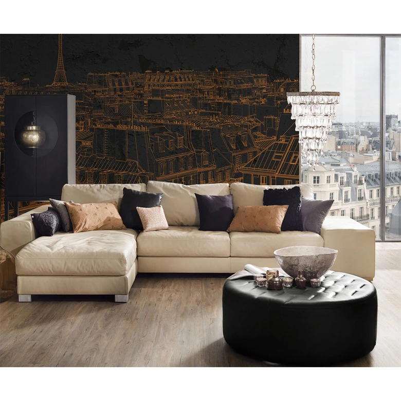 Fototapete Atelier 47 View of Paris Stadt - Architects Paper  