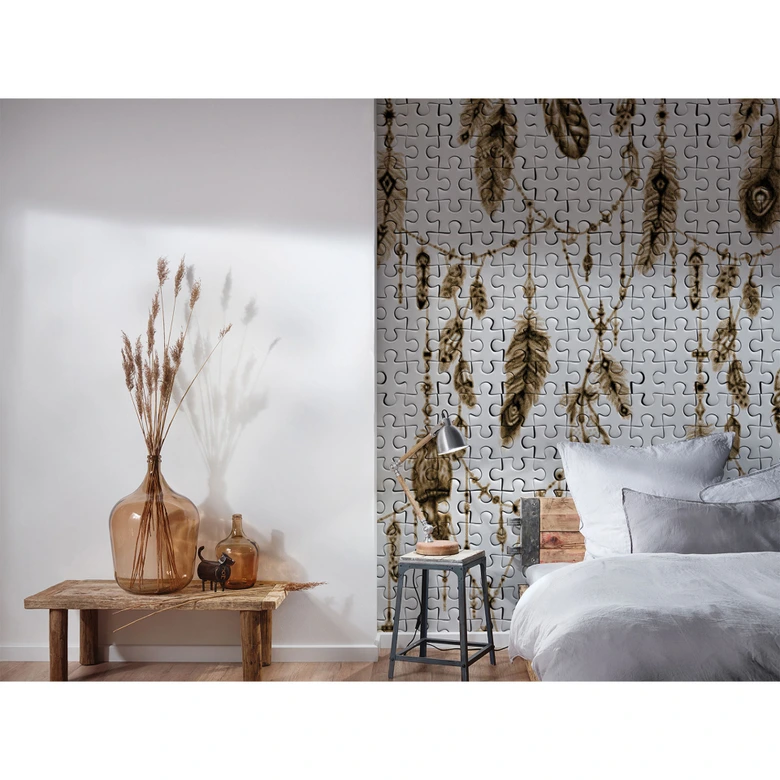 Fototapete Atelier 47 Feather Puzzle mit Federn - Architects Paper  