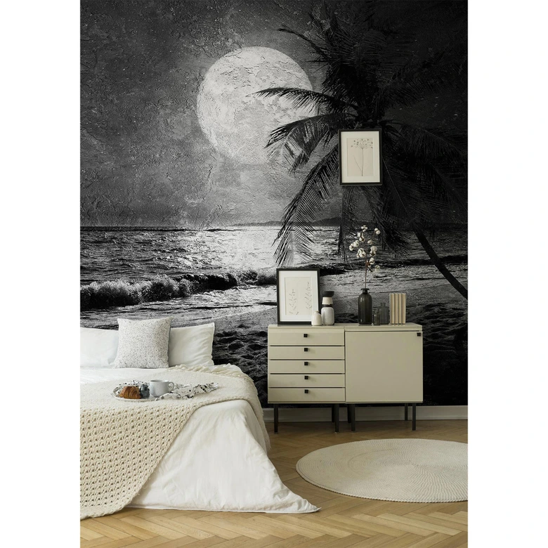 Fototapete Atelier 47 Beach at Night Mond - Architects Paper  