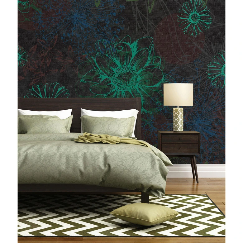 Fototapete Atelier 47 Flower Artwork Blumen - Architects Paper  