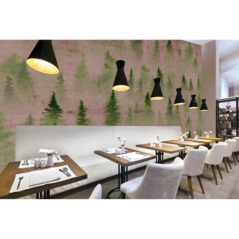 Fototapete Atelier 47 Coniferous Artwork Wald - Architects Paper  