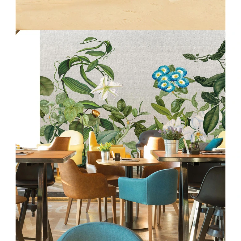 Fototapete Atelier 47 Botanic Sketch Blumen - Architects Paper 