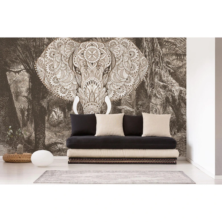 Fototapete Atelier 47 Elephant Head Tiere - Architects Paper 