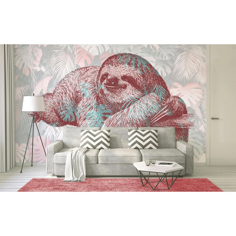 Fototapete Atelier 47 Sloth Design Tiere - Architects Paper 