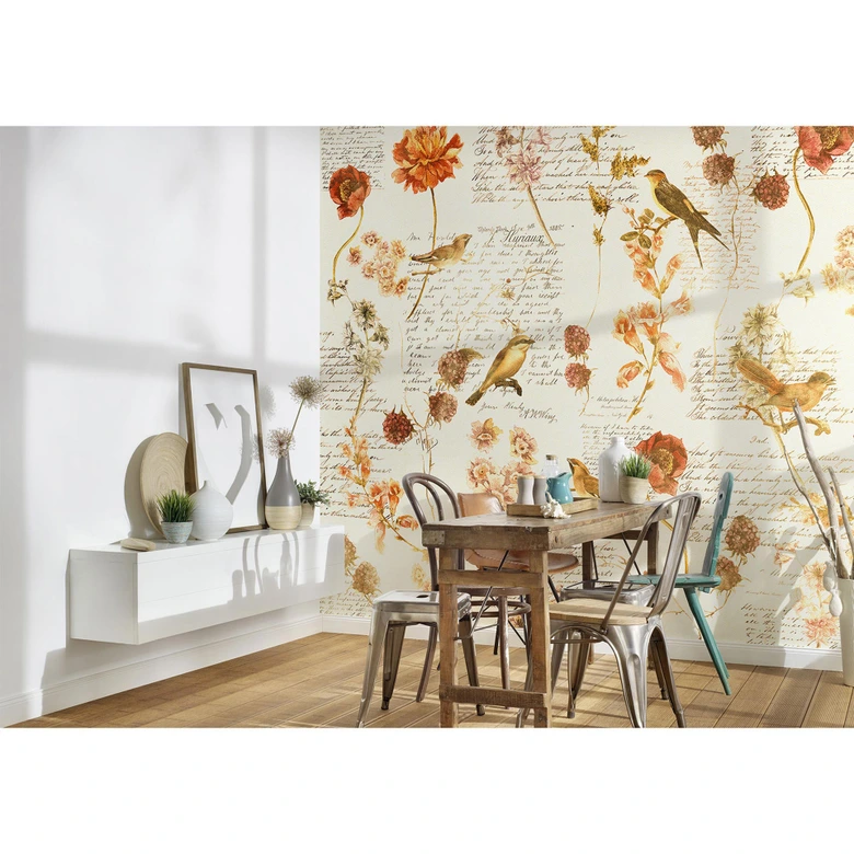 Fototapete Atelier 47 Bird Poetry Tiere - Architects Paper  