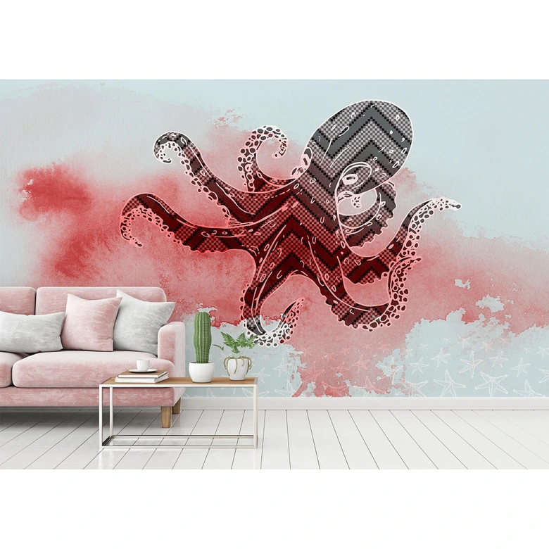 Architects Paper Papier peint photo Atelier 47 Octopus Design motif animalier 