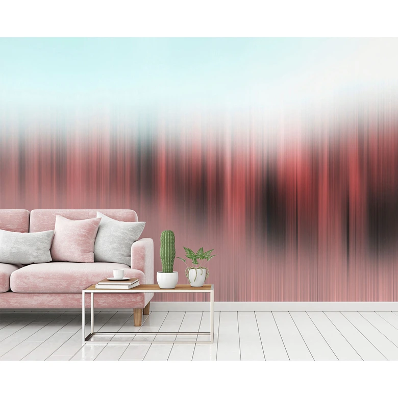 Architects Paper Papier peint photo Atelier 47 Diffused Tree Row forêt abstraite 