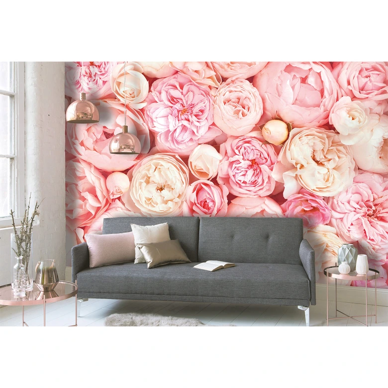Livingwalls Fototapete Designwalls Roses Blumen 