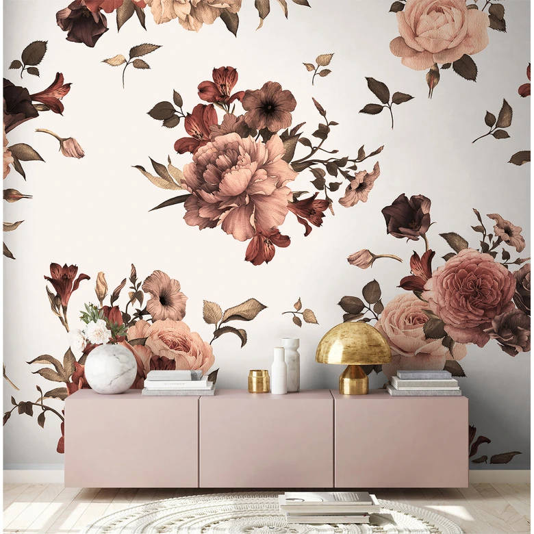 Livingwalls Fototapete Designwalls Flower Bouquet Blumen 