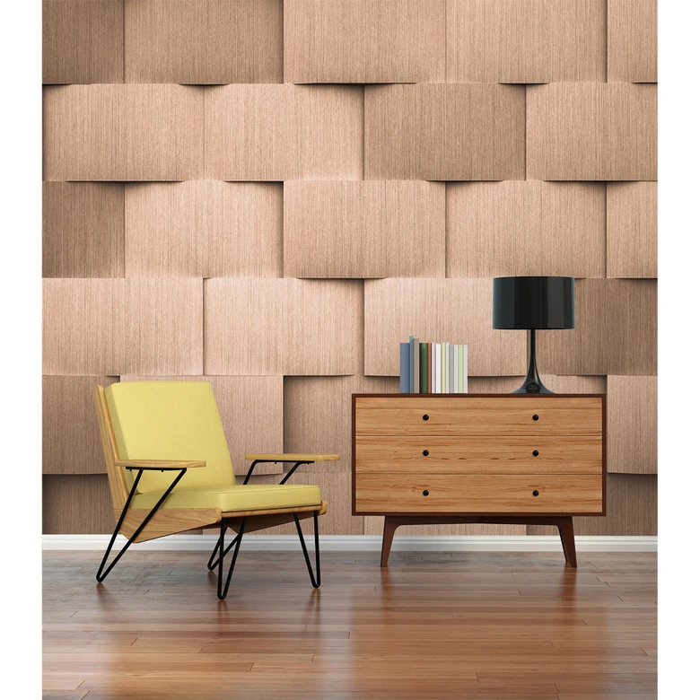 Livingwalls Fototapete Designwalls Alu Pattern in 3D Optik 