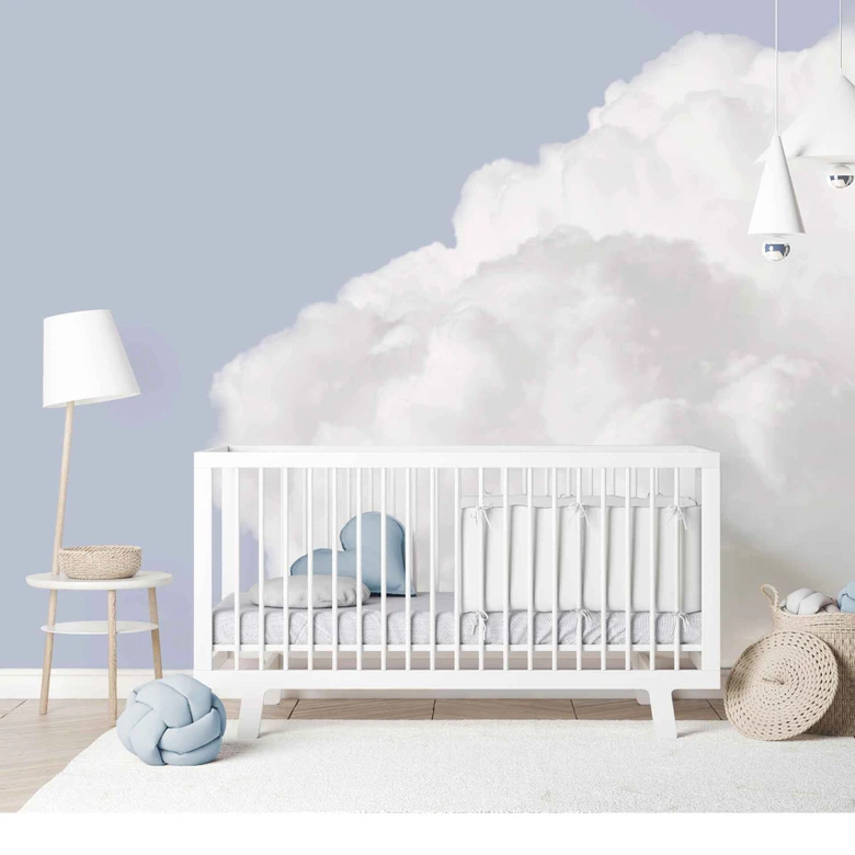 Fototapete Wolken Clouds1 in blau weiß - Vliestapete Designwalls 2 - 2,55 x 3,5 m 