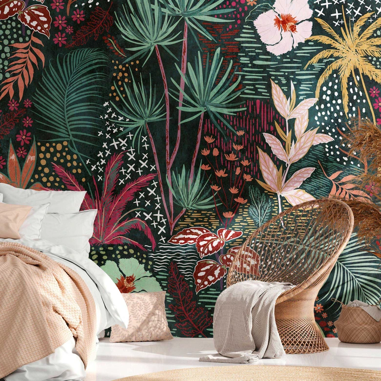 Livingwalls Metropolitan stories THE WALL jungle behang 