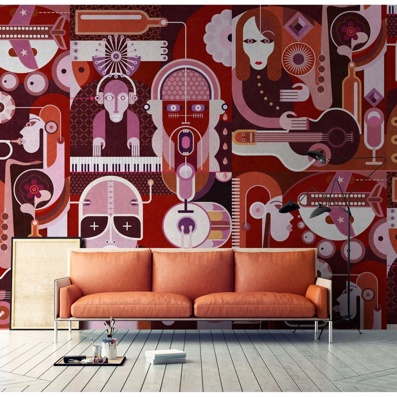 Livingwalls papier peint photo Walls by Patel 2 wall of sound2 