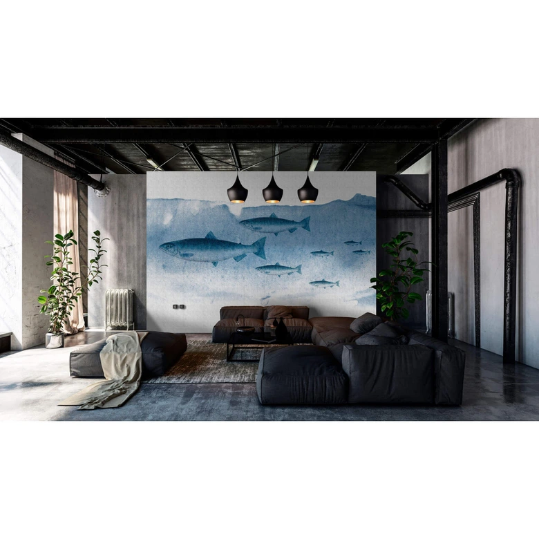 Livingwalls Fototapete Walls by Patel 2 into the blue 1 