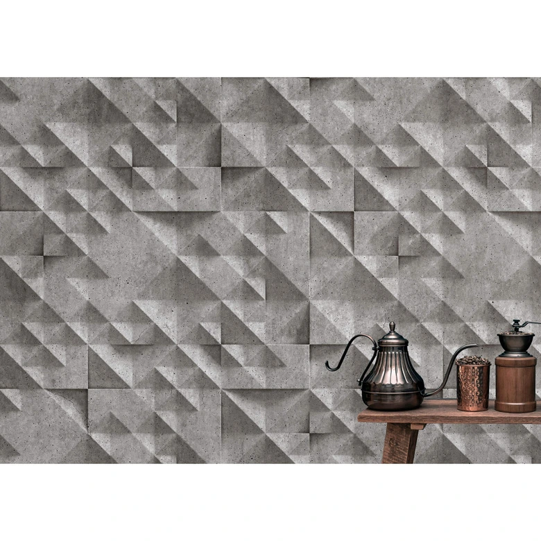 Livingwalls Photo Wallpaper Walls by Patel 2 concrete 2 
