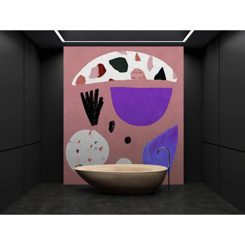 Livingwalls Fotobehang Walls by Patel 2 terrazzo 5 