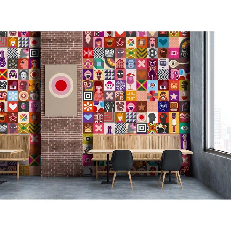 Livingwalls Fototapete Walls by Patel 2 come as you are 1 