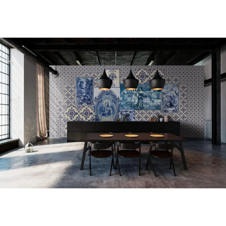 Livingwalls Fototapete Walls by Patel 2 azulejos 1 