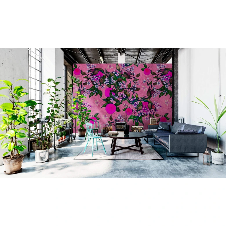 Livingwalls Fototapete Walls by Patel 2 grapefruit tree 2 