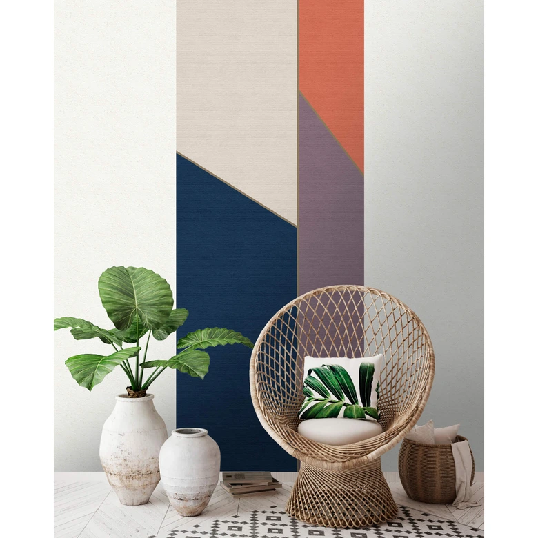 Livingwalls Fotobehang Walls by Patel 2 geometry panel 2 
