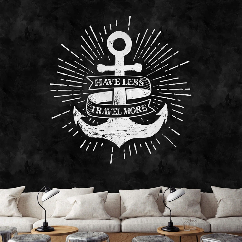 Livingwalls Fototapete Walls by Patel blackboard 6 