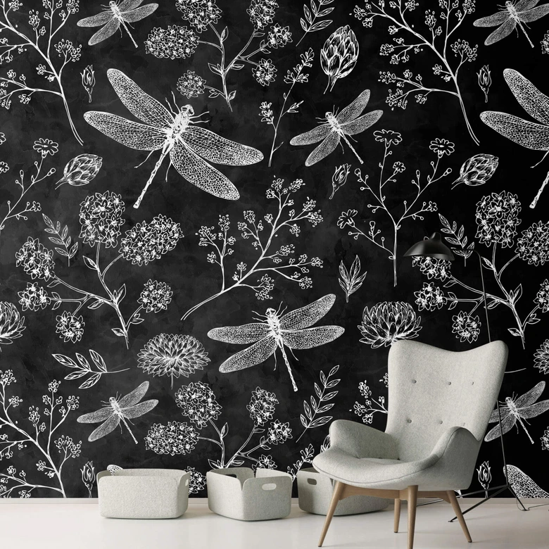 Livingwalls Fotobehang Walls by Patel blackboard 8 