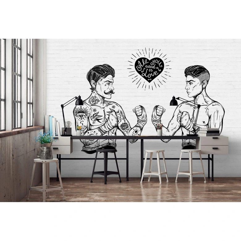 Livingwalls Fototapete Walls by Patel iconic 1 