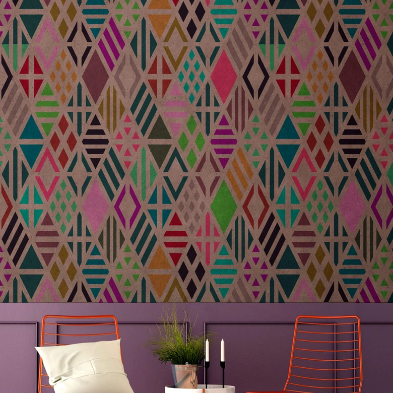 Livingwalls Fototapet Walls by Patel geometric 1 