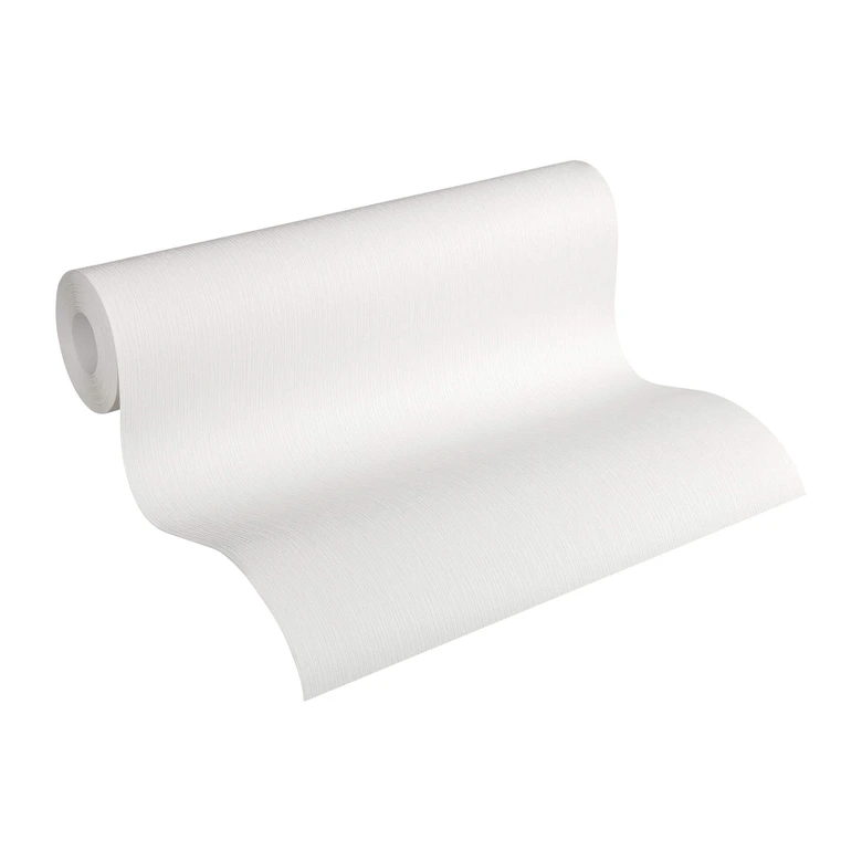 A.S. Création Meisterputz 15 m papier peint intissé structure recouvrable blanc 