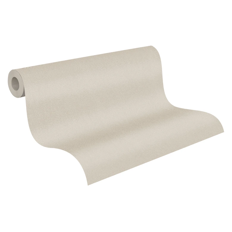 A.S. Création Vliestapete New Elegance Unitapete einfarbig, beige 