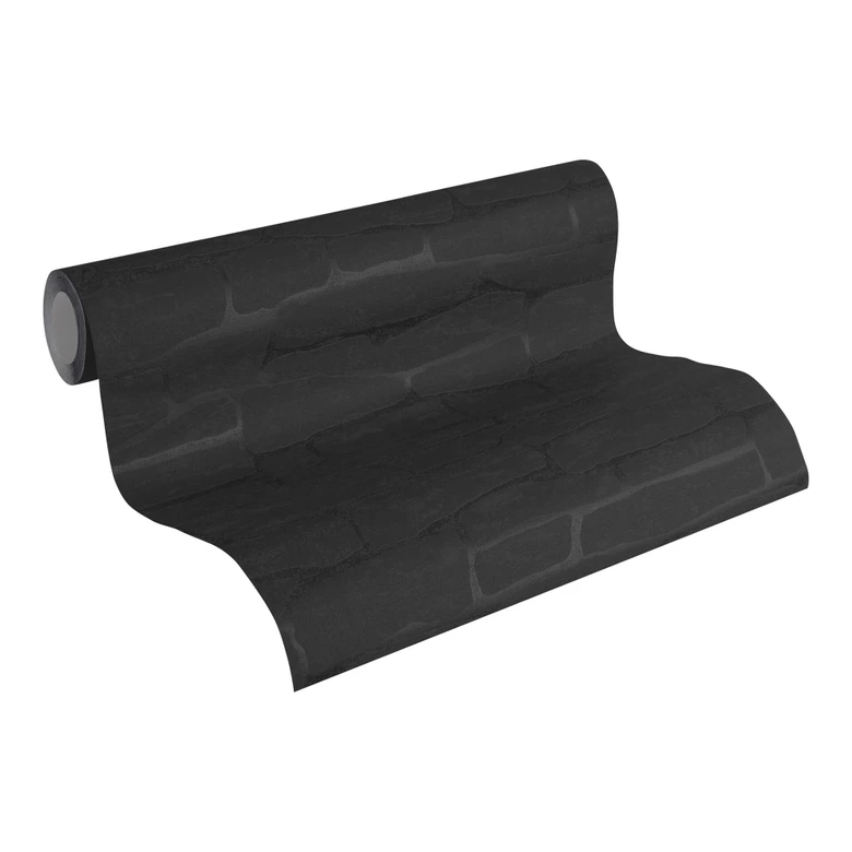 A.S. Création Best of Wood`n Stone 2nd Edition Papier peint effet bois - Noir 