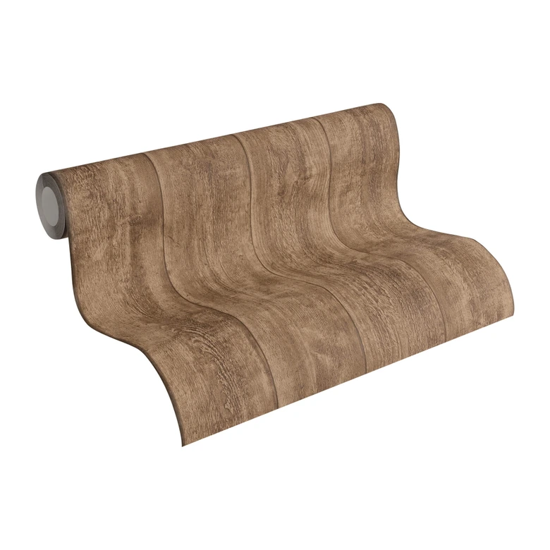 A.S. Création non-woven wallpaper Best of Wood`n Stone 2nd Edition brown 