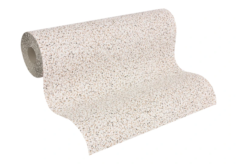 Patroonbehang A.S. Création Dekora Natuur 6 Signaalwit, Zwart, Oijfbruin 