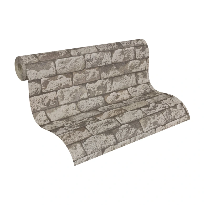 A.S. Création Behang il Decoro - Papierbehang - Steen 