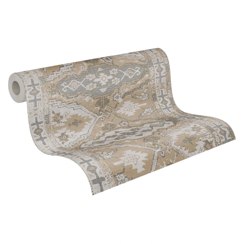 Livingwalls Vliestapete Metropolitan Stories orientalische Tapete Said Marrakesch beige, grau 