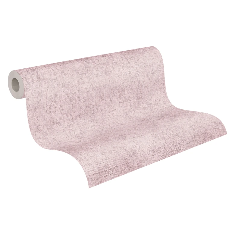 A.S. Création Trendwall 2 - Papier peint intissé uni, rosé 