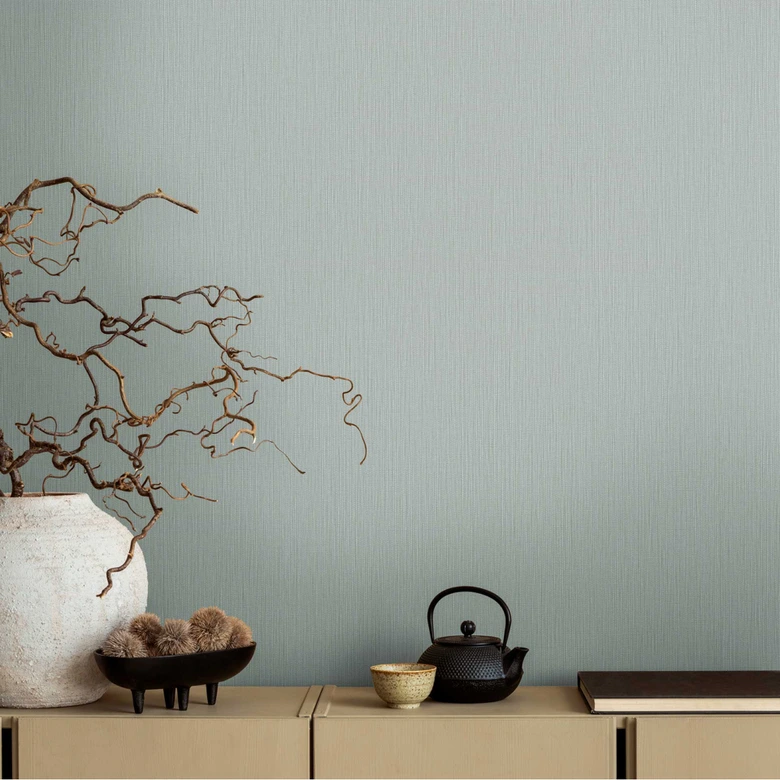 Unit tapet ljusgrå - Icke-vävd tapet med fin struktur för modern elegans 